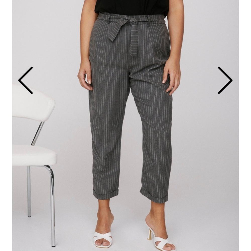 NWT Nastygal paper bag waist pant